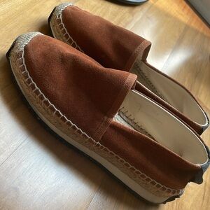 Rag & Bone Redwood color suede espadrilles Runner